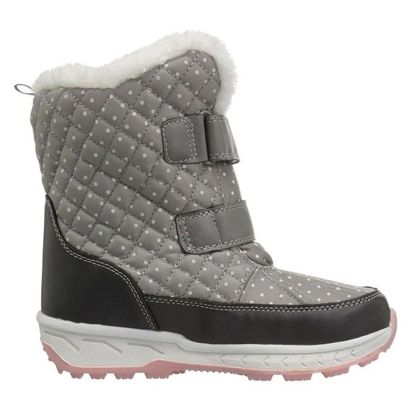 Carter’s Fonda Girls’ Cold Weather Boot Grey, Size 11 M US Toddler CF180291 NWOB - Picture 3 of 7